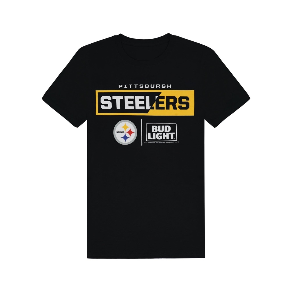 Bud Light Pittsburgh Steelers Team TShirt
